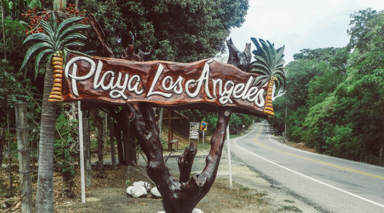 Entrada Playa Los Angeles